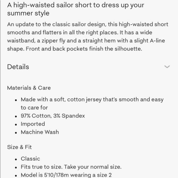 Aritzia Talula Hazel hi rise shorts high rise charcoal grey front & back pockets - Picture 9 of 11